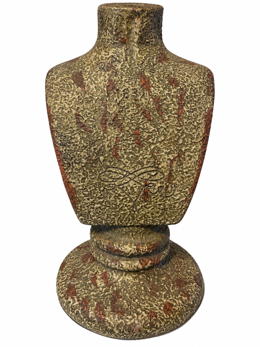 Hobby Lobby Textured Bust Sculpture in Gold and Brown